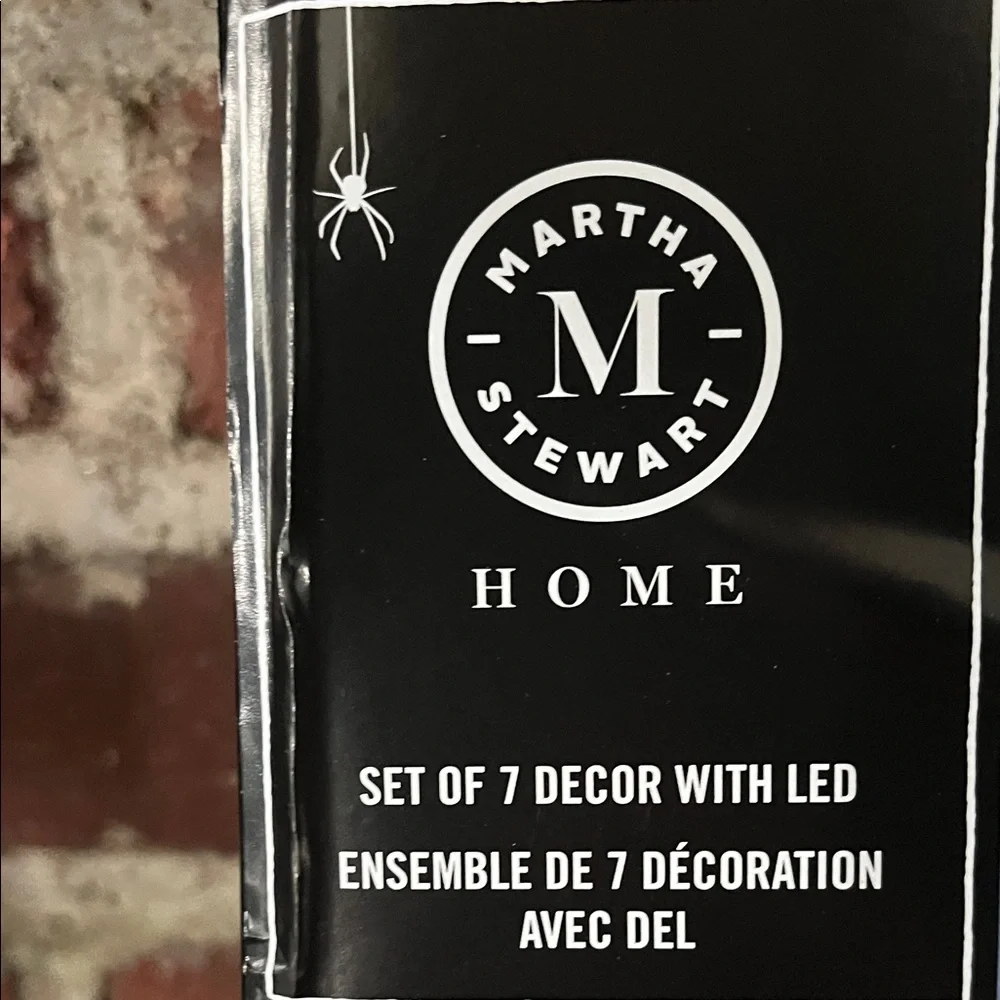 Martha Stewart Home Halloween Ghost LED Decor Set